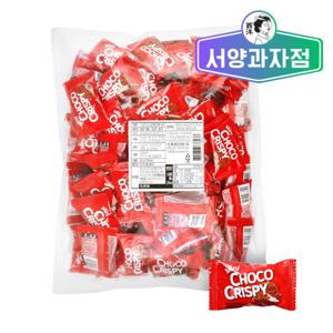 Richy 니코 초코 크리스피 대용량 개별포장 귀리과자600g