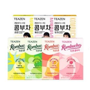 티젠 콤부차 7가지맛 40스틱 택1 (정상가 28000원)