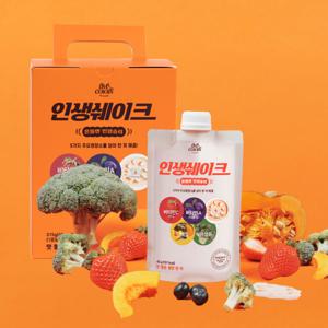 5Colors a day 인생쉐이크 45g 파우치 7개입 (바쁜 현대인 학생을 위한 식사 대용 쉐이크 저칼로리/고단백)