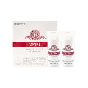 유한양행 엘레나 UREX 프로바이오틱스 170mg x 60캡슐 /An