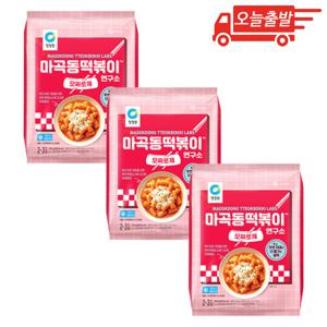 오늘출발 청정원 마곡동 떡볶이 연구소 모짜로제 365g 3개