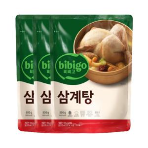 비비고 삼계탕 800g 3개