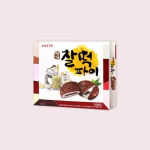 (너만아는과자점)롯데제과 명가 찰떡파이 350g / 찰떡초코