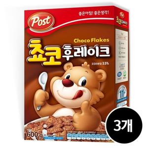 포스트 쵸코후레이크 600g x 3개