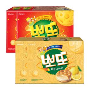 뽀또 치즈타르트 2개 + 뽀또 레몬 2개