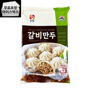 사조 갈비만두 180g 육즙가득 6알 사조 오양