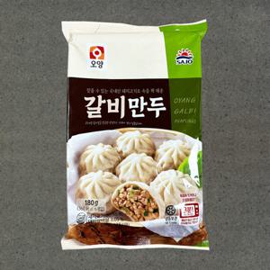 사조 갈비만두 180g 갈비육즙 6알 사조 오양