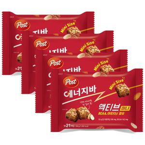 포스트 에너지바 액티브미니210g x 4개입