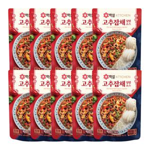 백설 고추잡채덮밥소스140G x10개