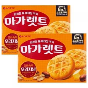 롯데제과 마가렛트 오리지널 352g 2개