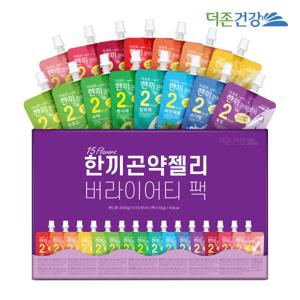 더존건강 한끼 곤약젤리 버라이어티팩 15종 x 2팩 1박스