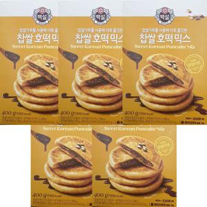 백설 찹쌀 호떡믹스 400g x 5개