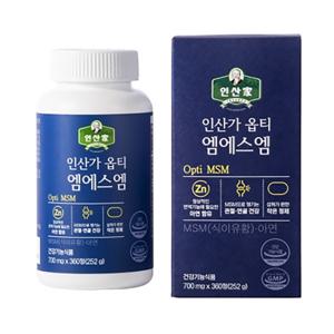 인산가 옵티 엠에스엠(MSM) 700mg X 360정/무료배송