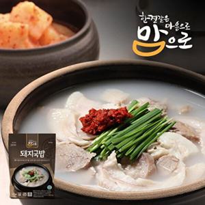 맘으로 맘으로 돼지국밥 500g 10팩