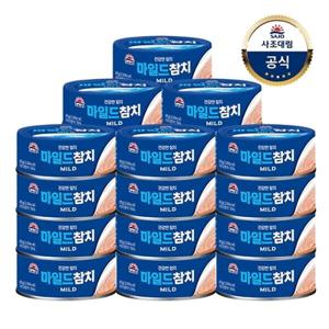 사조대림 마일드참치 85g x24개 /안심따개