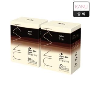 맥심 카누 트리플샷 라떼 30T x2개