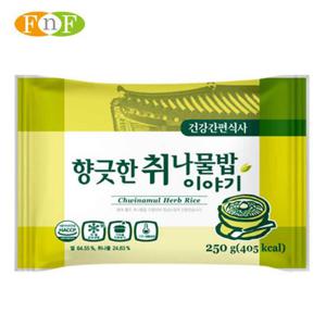 한우물 한끼해줘 취나물밥 250g x10봉