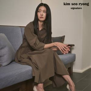 김서룡 시그니처 24FW 볼륨 밴딩 원피스 [런칭 가격 89900원]