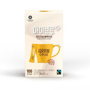 맥널티 공정무역 아이브루 플러스 오리지널 100개입