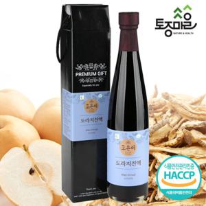 [토종마을]HACCP인증 도라지진액 650ml_3년근 무농약 약도라지