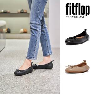 핏플랍 FITFLOP (FFSO4F001) 24FW 알레그로발레리나 리본 여성 플랫슈즈 2종 1택