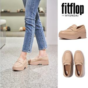 핏플랍 FITFLOP (FFSO4F074) 24FW F-모드 데미웨지 베이지 여성 페니로퍼