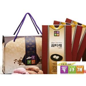 [꿀타래][효도]땅콩1+아몬드1+장단콩4+녹차3+초코1/총10곽행거