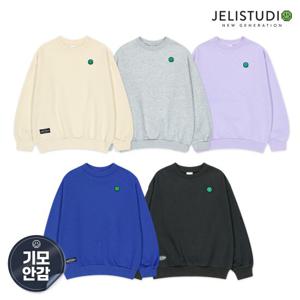 [젤리스튜디오] 스마일기모맨투맨티셔츠(5colors)