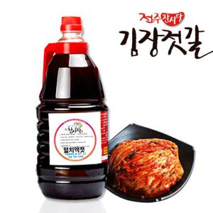 전주찬사랑 국내산 멸치액젓 1.8L