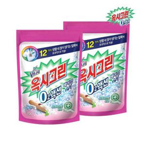 옥시크린 산소계 오투액션 베이킹소다 리필 700g x2개 표백제