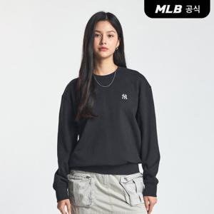 [MLB] 베이직 스몰로고 맨투맨 NY (Black)