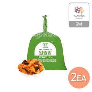 종가 알뜰맘 총각김치 6kg (3kg+3kg)