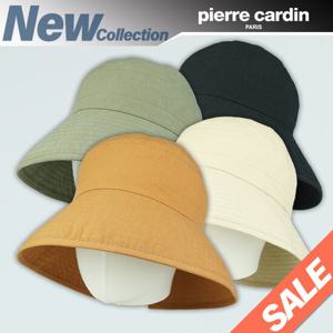 [햇츠온]pierre cardin 여자 벙거지 원피스 면 모자 C3-3301 AA