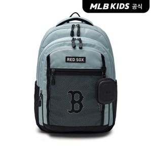 [MLB키즈]24FW 고학년 베이직 메쉬 책가방 BOS (L.Blue)