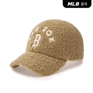 [MLB] 바시티 후리스 언스트럭쳐 볼캡 BOS (Beige)