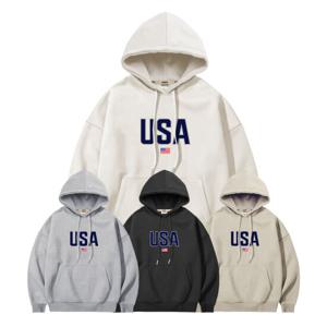 제네브 남녀공용 M-3XL 특양 헤비기모 후드티 USA