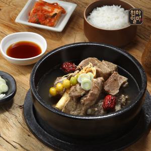 천하일미 홍석천 이원일 뼈없는갈비탕 700g 4팩 갈비탕