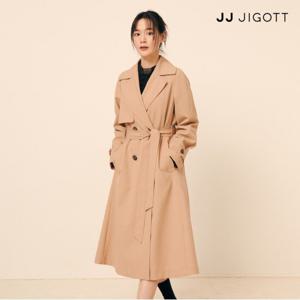 (JJ지고트) 와이드 칼라 더블 버튼 트렌치 코트 GP9M0TC901