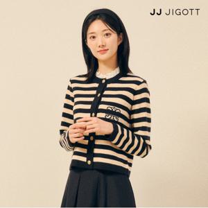 (JJ지고트) 프릴 칼라 자수 포켓 가디건 GPAA1CD101