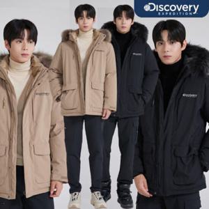 디스커버리 24FW 남성 밀포드 구스다운 미드패딩 DMDJ8M046