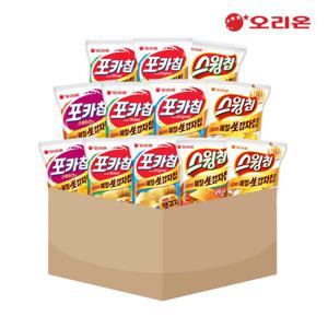 [오리온] 포카칩스윙칩 모음팩(12개)