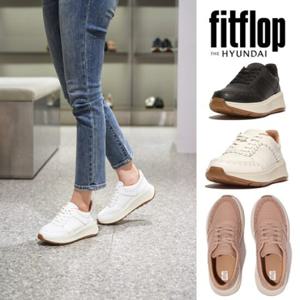 핏플랍 FITFLOP (FFSO4E045WT) 24SS F-모드 스티치 화이트 레더 프리미엄 스니커즈