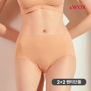 &WOX 꿈의브라 2+2 시그니처 베이직 심리스 노와이어 팬티