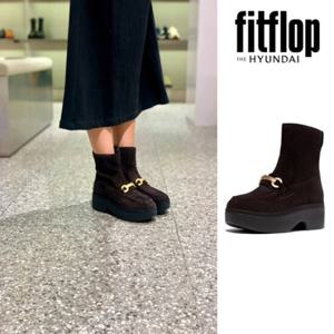 핏플랍 FITFLOP (FFSO4F620) 24FW F-루마 여성 앵클 부츠 브라운