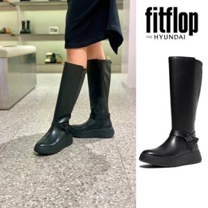 핏플랍 FITFLOP (FFSO4F624BK) 24FW F-모드 여성 롱부츠 블랙