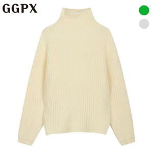 GGPX  와이드 하이넥 하찌 니트 (GOBKP049F)