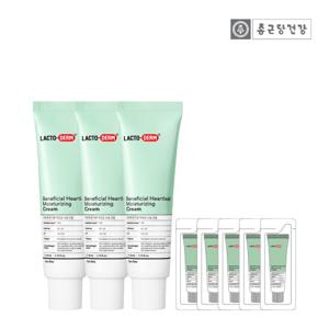 락토덤 어성초 수분크림 50ml 3개 + 어성초 수분크림 1ml*5개