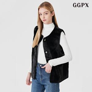 GGPX 페이크 퍼 베스트 (GODVW003D)