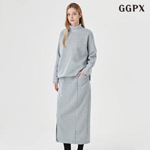 GGPX 기모 티셔츠 스커트 셋업(GODOW021D)