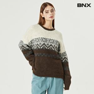 BNX 노르딕 투톤컬러 울니트 (BW4KP022L0)